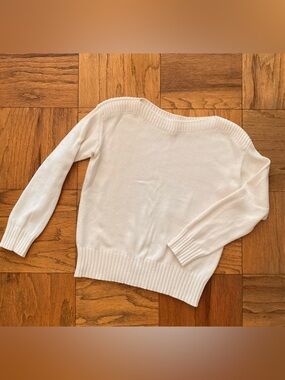 LOFT Sweater in Cream
